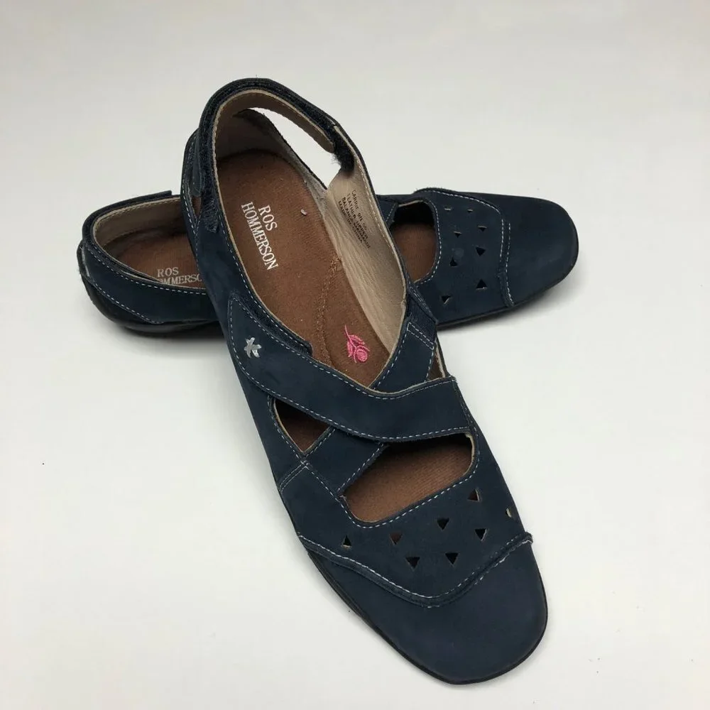 Ros Hommerson Women's 'Carrie' Nubuck Casual‎ Shoes sz 9N
